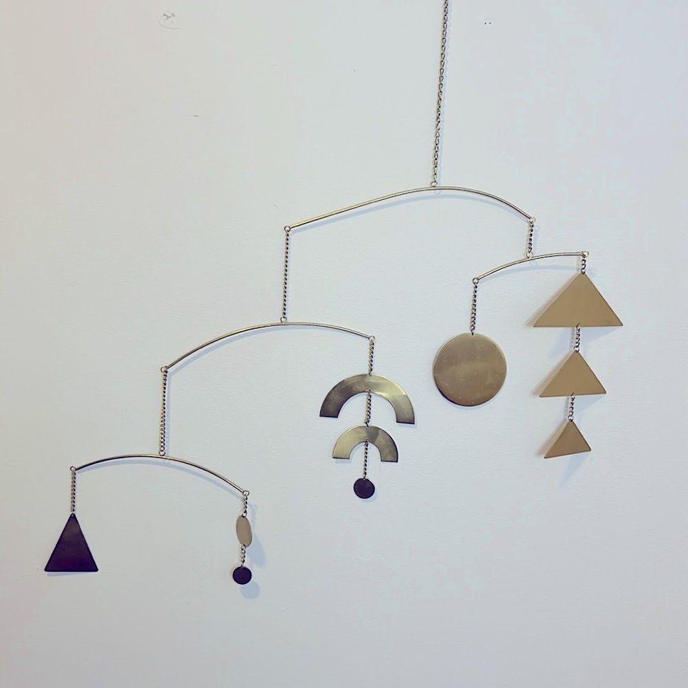 Geometric mobile/wall hanging
